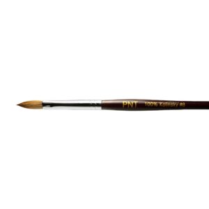 Crimped size 8 100% kolinsky acrylic brush
