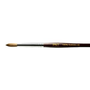 Round size 8 100% kolinsky acrylic brush