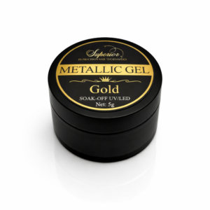 Metalic gold painting gel
